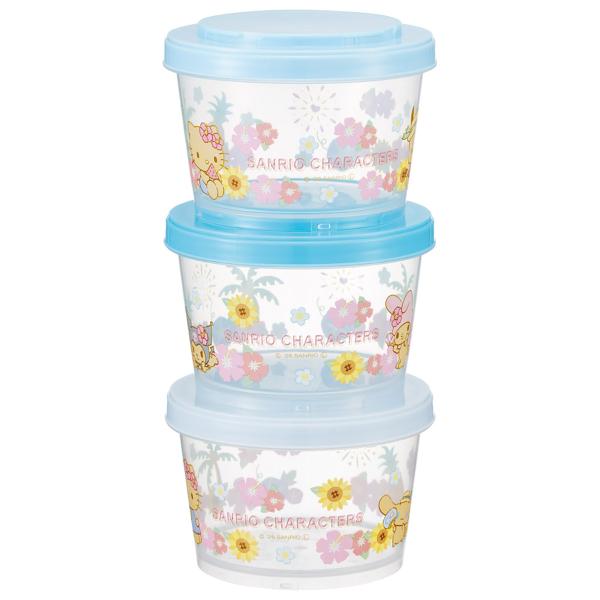 sanrio（サンリオ） スケーター 保存容器 ジョイント式 薄肉保存容器 3