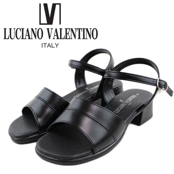 日本製 LUCIANO VALENTINO ITALY コンフォートサンダル レディース 歩きやすい ストラップ   3640　ルチアーノ バレンチノ　サンダル
