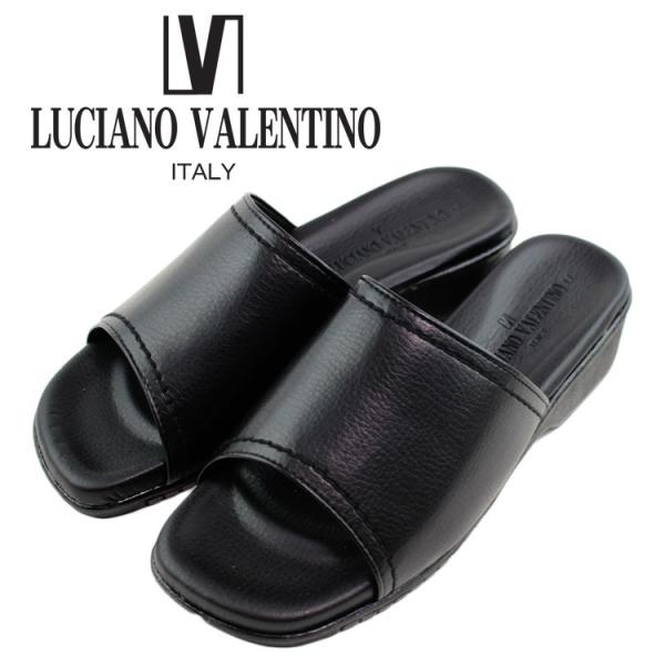 日本製 LUCIANO VALENTINO ITALY ルチアーノ バレンチノ　コンフォートサンダル レディース 歩きやすい オフィスサンダル  5740