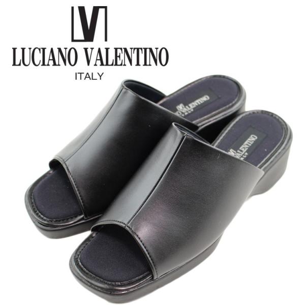 日本製 接触冷感 LUCIANO VALENTINO ITALY ルチアーノ バレンチノ コンフォートサンダル レディース   サンダル ミュール  75600