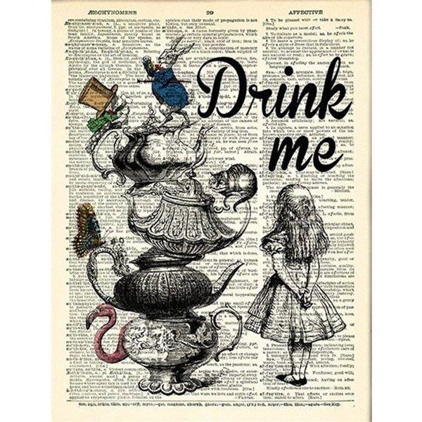 アートポスター アートフレーム おしゃれ 絵画 不思議の国のアリス