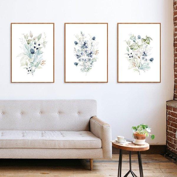 ポスター おしゃれ アートポスター 植物 ワイルドフラワーシリーズ 3枚セット Ska1005001354847343 3set スケッチ 通販 Yahoo ショッピング