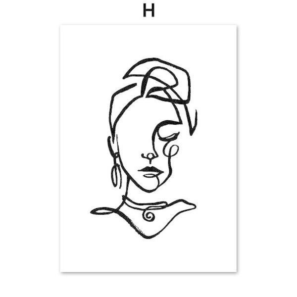アートポスター アートパネル アートフレーム ポスター インテリア おしゃれ 絵画 モノクロシリーズ 抽象画 デザインno H A3 Ska H スケッチ 通販 Yahoo ショッピング