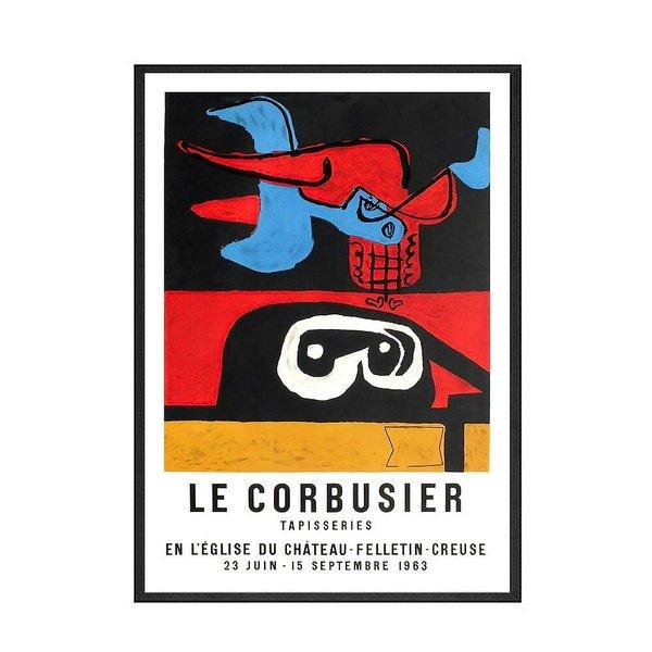 額装済/Wandteppich/ル コルビジェ/インテリア/ポスター/アート 額装済/Wandteppich/ル コルビジェ/インテリア/ポスター/アート 額装済