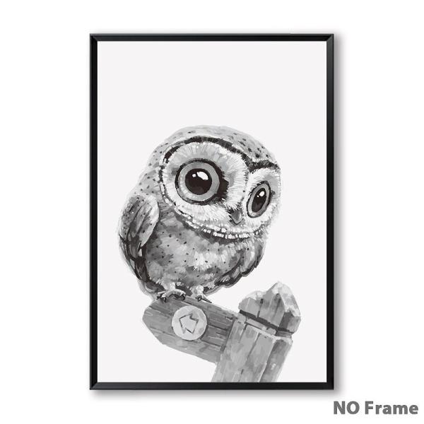 ポスター おしゃれ アートポスター 動物イラストシリーズ フクロウ デザインno 3 A3 Ska 3 スケッチ 通販 Yahoo ショッピング