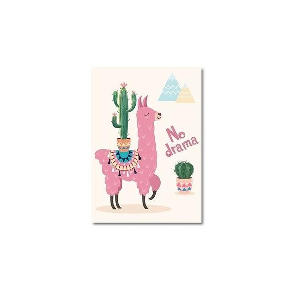 ポスター おしゃれ アートポスター イラスト 動物シリーズ ラマ サボテン デザインno 1 A3 Ska 1 スケッチ 通販 Yahoo ショッピング