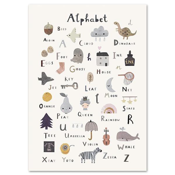 ポスター おしゃれ アートポスター 動物イラストシリーズ アルファベット デザインno A A3 Ska A スケッチ 通販 Yahoo ショッピング