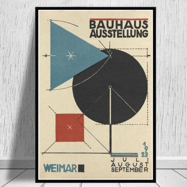 バウハウス Bauhaus アートポスター A2版 sketch01_skaska4001220439223-1