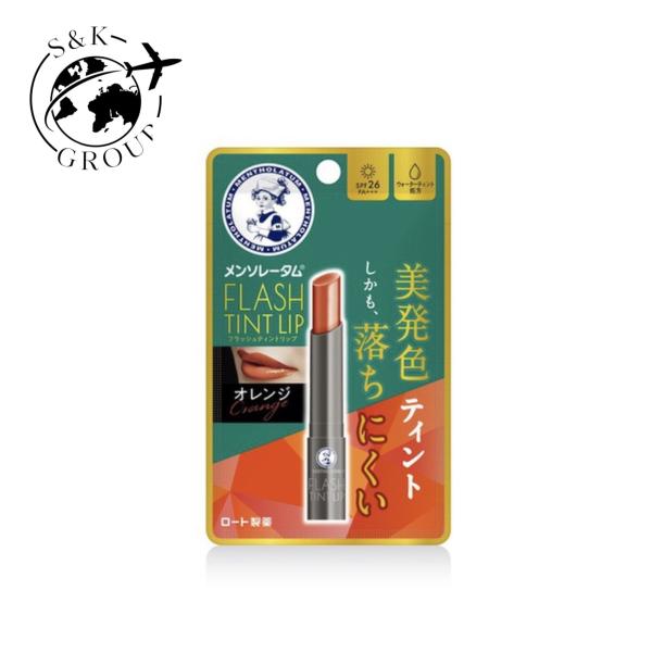 メンソレータムリップ メンソレータム フラッシュティントリップ オレンジ 2g　 秋田倉庫