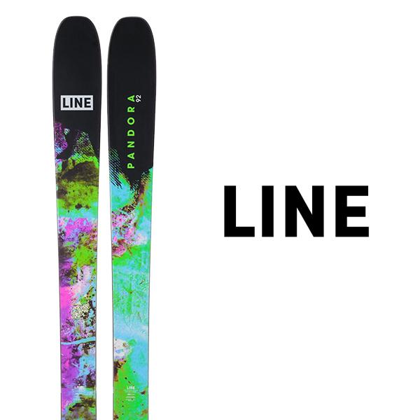 LINE ライン スキー板 型落ち 旧モデル 《2025》PANDORA 92 板のみ