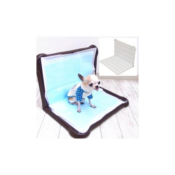 ピタっとジェル トイレトレー ワイドサイズ チワワ 小型犬 フレーム シーツ L型 壁付トイレ マーキング Buyee Buyee 日本の通販商品 オークションの代理入札 代理購入