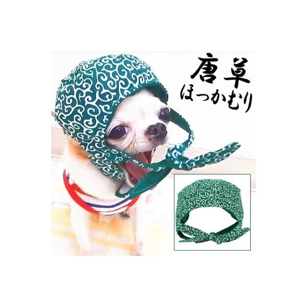 唐草ほっかむり帽子 チワワ 小型犬 かぶりもの 犬 コスプレ 2281 チワワ専門店スキップドッグ 通販 Yahoo ショッピング