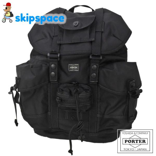 PORTER ブラックバックパック　リュック PORTER ポーター オール アリスパック with POUCHES 502-05957
