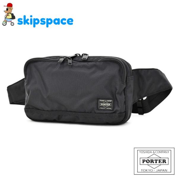 ポーター 689-05951 吉田カバン ボディバッグ PORTER ブラック ポーター フラッシュ ウエストバッグ 689-05951 ボディバッグ