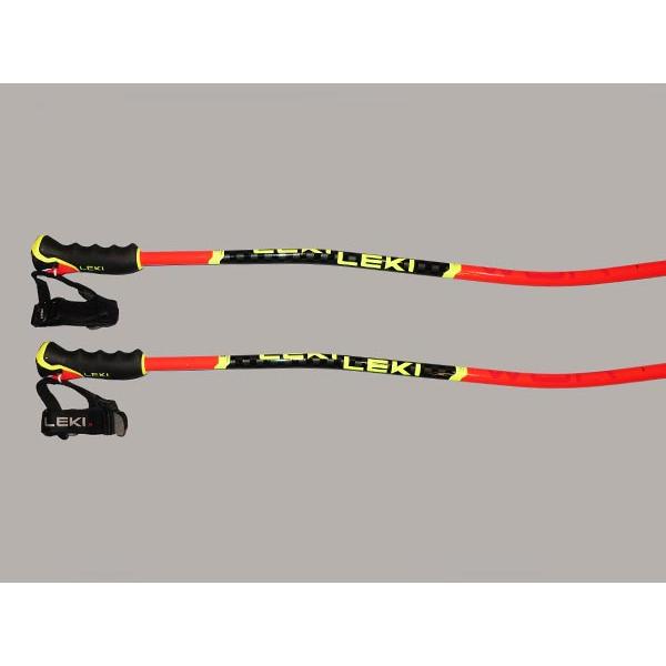 レキ　ストック　GS 115 wcr lite 2024年LEKI・レキ「WCR LITE GS 3D」 115cm」送料込 : スキー