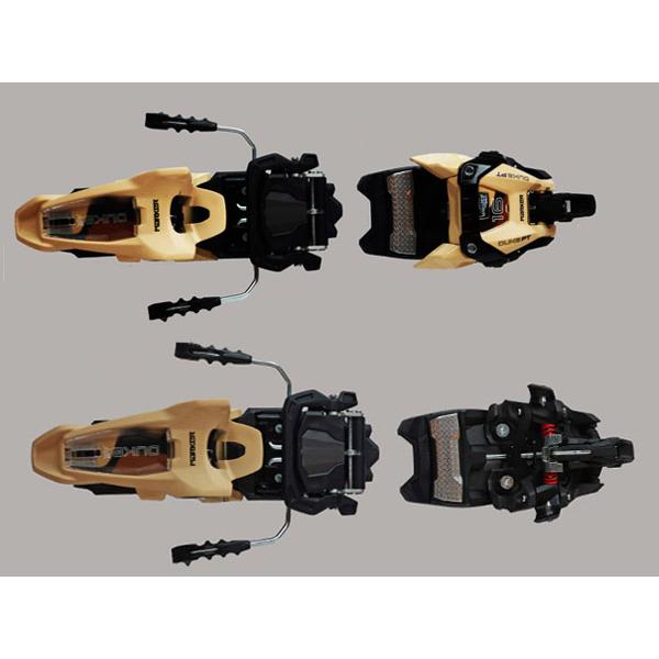 ●マーカービンディング　ライド＆ハイク「デュークPT１６」●年度２０２５年●ブレーキ幅１００ｍｍと１２５ｍｍからお選びくださ●ブーツタイプアダルト、ＧＷ、ツアー●カラータンｘブラック●重量アップヒル重量片方１０５０ｇ　ダウンヒル重量片方１３...