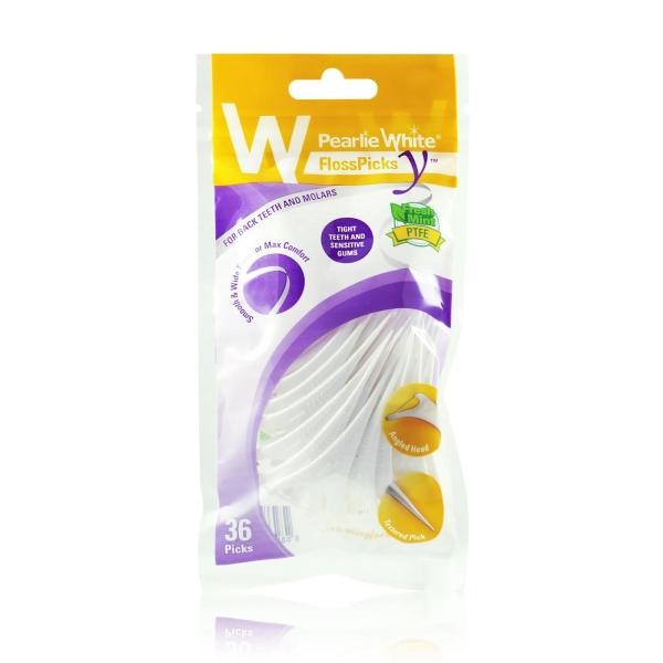 Pearlie White パーリーホワイト フロスピック Y プレミアム 36ｐ