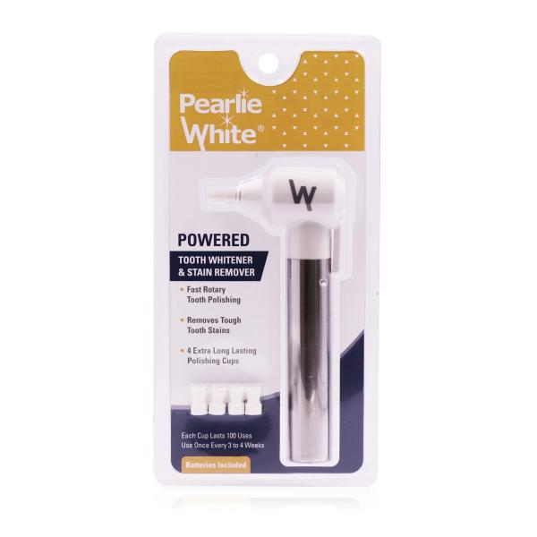 Pearlie White パーリーホワイト 電動ステイン リムーバー ホワイトニング 歯 黄ばみ 除去 美白