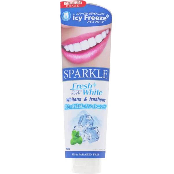 SPARKLE スパークル フレッシュホワイト 歯磨き粉 120g : SKR