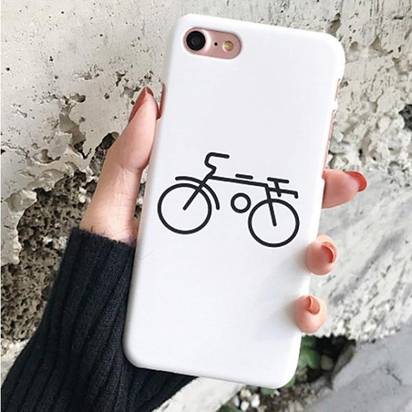 iphone ケース 自転車 柄