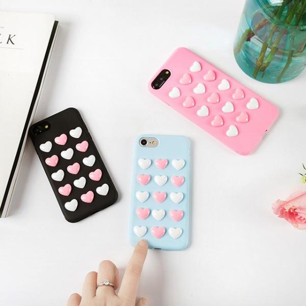 Iphone ケース ゆめかわポップな立体ハートが可愛い 6 6s 6plus 6splus 7 7plus対応 Buyee Buyee 日本の通販商品 オークションの代理入札 代理購入