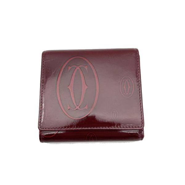 良品 Cartier カルティエ 三つ折り財布 ハッピーバースデー ボルドー 楽天市場】【財布】Cartier カルティエ ハッピーバースデー
