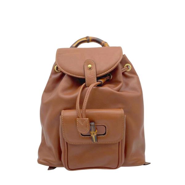 GUCCI グッチ バンブー リュック バックパック 003.1705.0030 GUCCI】グッチ 003.1705.0030 バンブーミニリュックをお買取り