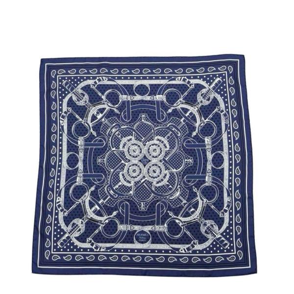 HERMES（エルメス） スカーフ カレ55 バンダナ 『Eperon d'or(エプロン