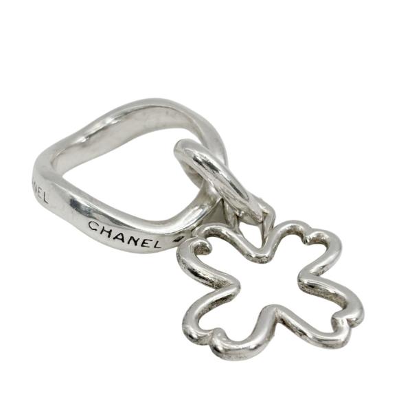 CHANEL（シャネル） リング 指輪 クローバーチャーム 925 シルバー 7.4