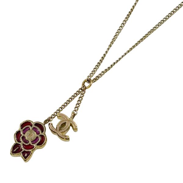CHANEL（シャネル） ネックレス カメリア ココマーク 05P レッド