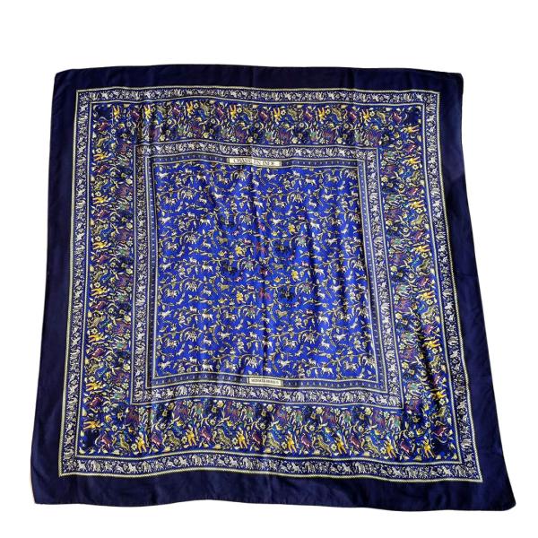 HERMES カレ140 CHASSE EN INDE 未使用　ケース付き　希少 HERMES（エルメス） カレ140 カシシル 『CHASSE EN INDE(インドの狩猟