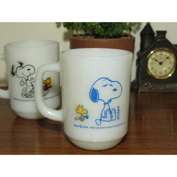 FIRE KING ファイヤーキング スヌーピーマグ COFFEE BREAK : SK STORE