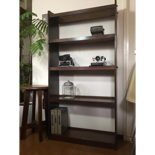 昭和 レトロ アンティーク 木製本棚 ブックシェルフ 飾棚 Buyee Buyee Japanese Proxy Service Buy From Japan Bot Online