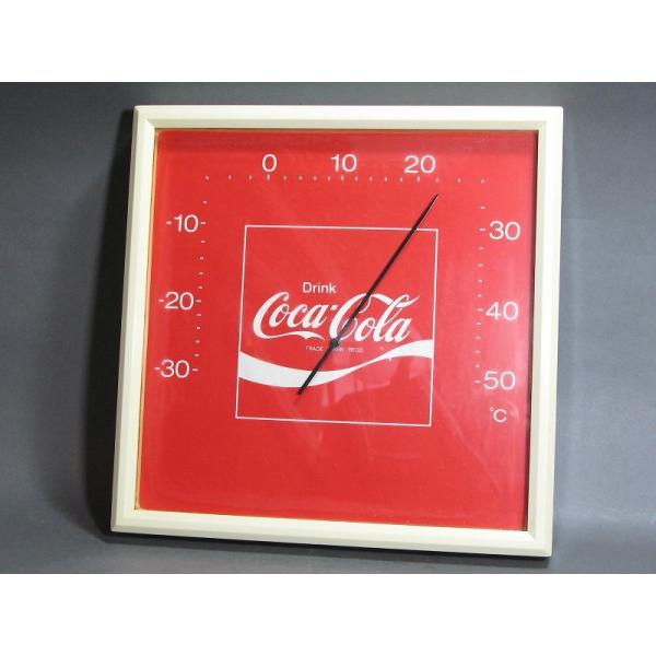 Coca-Cola/コカ・コーラ 当時物 壁掛け 温度計 アンティーク 喫茶店 コレ見て！antique】 Coca-Cola/コカ・コーラ 当時物 壁掛け 温度計