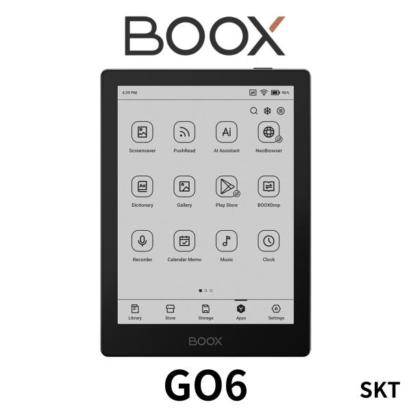 BOOX Go6 電子書籍リーダー 電子ペーパー タブレット Android11 BOOX Go6 電子書籍リーダー 電子ペーパー タブレット Android11
