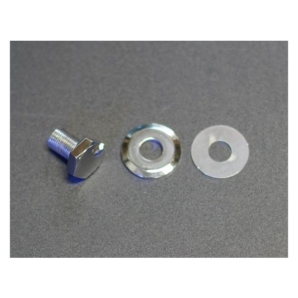 カワサキZ1/Z2/KZトップブリッジセンターボルト社外品新品対応純正品番：92007-031 / 92022-230 / 46100-00372〜80年　Z1/Z2　Z750〜1000Z系特有の高級感溢れるクロームメッキで仕上げられた"ラ...