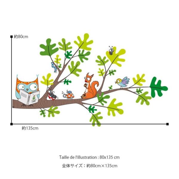 ちょっとお勉強 転写タイプ ウォールステッカー フランス製 壁紙 はがせる カラフル かわいい キッズ 子供 北欧 インテリア アニマル 動物 ポップ セリーゴロ Buyee Buyee Japanese Proxy Service Buy From Japan Bot Online