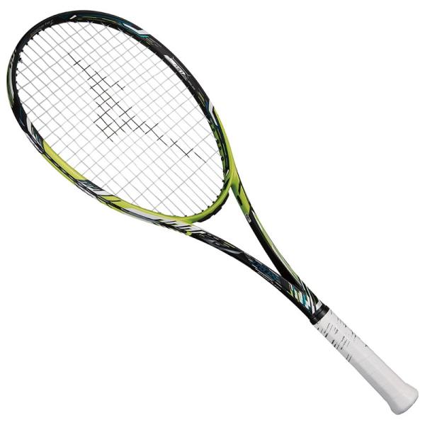 MIZUNO ミズノ DIOS 50-C(ディオス50シー) ソリッドブラック×ネオライム ソフトテニス ラケット