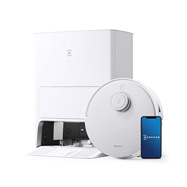 ECOVACS DEEBOT T20 OMNI ロボット掃除機水拭き自動ゴミ収集 ECOVACS ロボット掃除機 水拭き両用 6000pa エコバックス DEEBOT