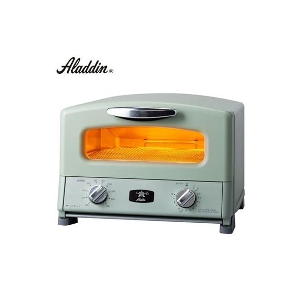 「商品情報」80余年にわたり、多くの人々に愛されつづけてきたイギリス生まれの伝統ブランド「アラジン」。 わずか0.2秒で発熱。世界初・業界唯一の「遠赤グラファイト」搭載。 素早い立ち上がりと高いトースター内温度で一気に焼き上げるグリル＆トー...