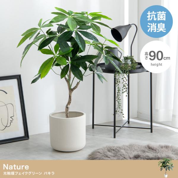 光触媒　人工観葉植物　ウォールグリーン　フェイクグリーン　寄せ植えパキラb 光触媒 人工観葉植物 ウォールグリーン フェイクグリーン 壁掛け
