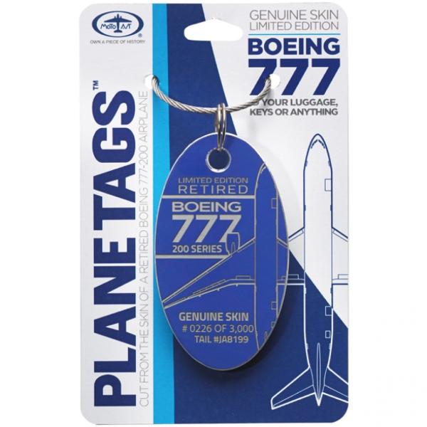 PLANETAGS AIRCRAFT SKIN B777 JA8199 ANA 全日空 プレインタグス