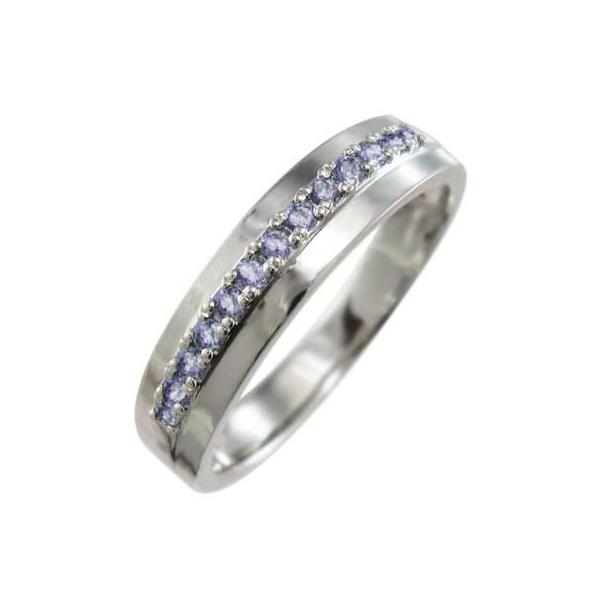 Pt900 リング タンザナイト 12月誕生石 Kisumupoly Ac Ke