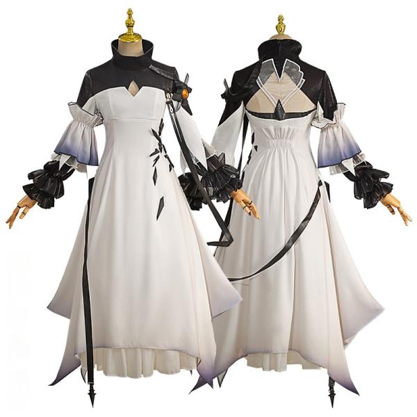 アークナイツ 北風の魔女 カライシャ コスプレ Amazon.co.jp: [KANKUXS] フルセット 衣装+角+耳+靴