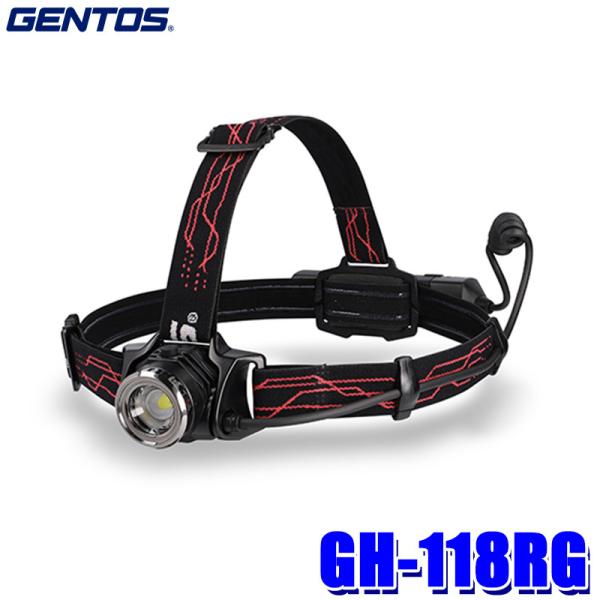 GH-118RG GENTOS WFgX GV[Y USB[dLEDwbhCg 650[ ϐoEϐiIP66j2mϋv USB Type-C[d