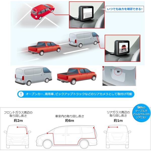 Cdjapan Vrec Ds500dc カロッツェリア フロント バック前後2カメラドライブレコーダー Wdr 0万画素フルhd 駐車監視 Gps搭載3インチ別体モニター Proxy Shopping Service Yahoo Shopping