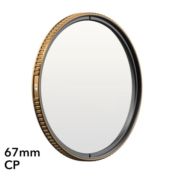 PolarPro 67mm CPLフィルター 円偏光 QuartzLine 一眼レフ CP レンズフィルター