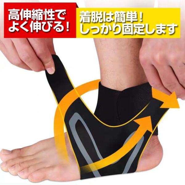 足首サポーター アンクルサポーター リハビリ 負担軽減 足首保護 捻挫予防着脱簡単 三層構造 足首加圧固定 男女兼用 左右セット Jcb012 Buyee 日本代购平台 产品购物网站大全 Buyee一站式代购 Bot Online