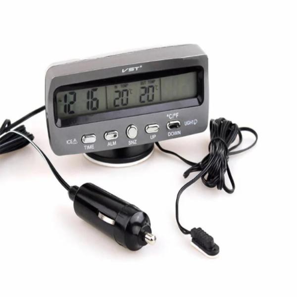 ○マルチ機能時計表示 + 日付表示 + 車内/外気温度表示 + 電圧監視 + アラーム機能 +スヌーズ設置機能 + LEDバックライト機能○時間/温度表示12時間表示または24時間表示に切替可能です。温度表示は「°C」/「°F」切替可能です...
