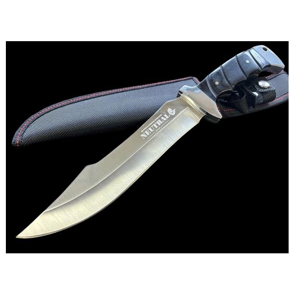 NEUTRAL KNIVES　重厚なブラックウッドハンドル!ニュートラルナイフは、その耐久性と機能性で際立っています。ステンレス鋼製の刃は、鋭い切れ味と長持ちする耐久性を提供し、どんな環境下でも信頼性の高いパフォーマンスを約束します。ハンド...
